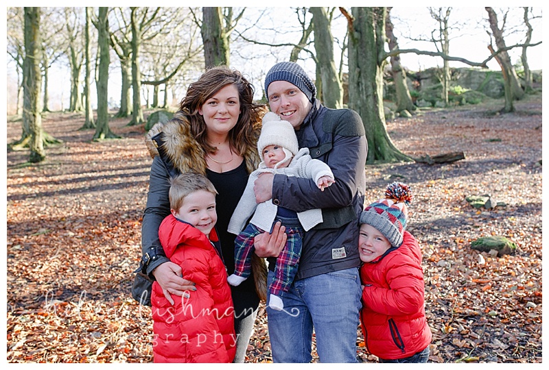 Autumn Family photo shoot, Otley Chevin.